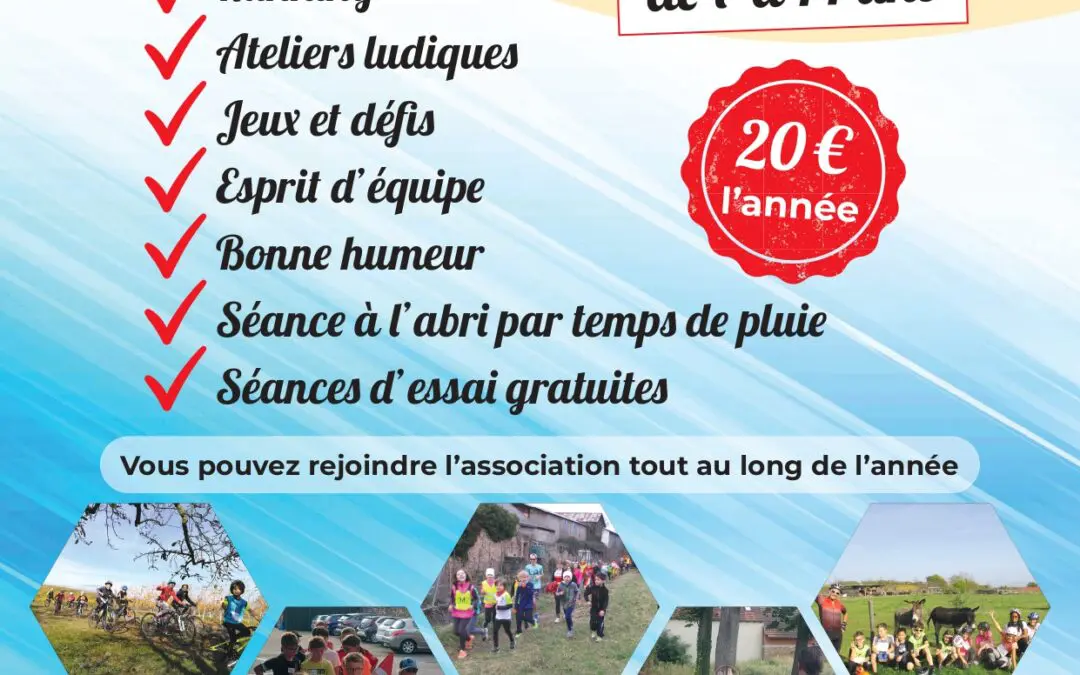 28 août, séance découverte pour les enfants